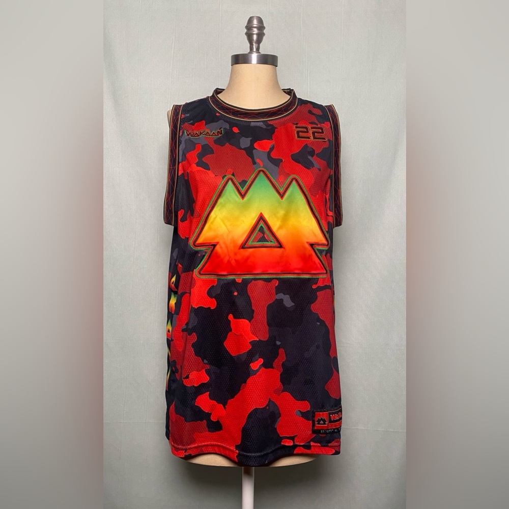 Wakaan Camo Sleeveless Jersey